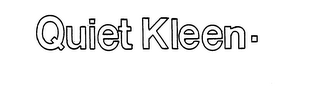 QUIET KLEEN. logo