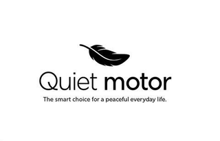 QUIET MOTOR THE SMART CHOICE FOR A PEACEFUL EVERYDAY LIFE. logo