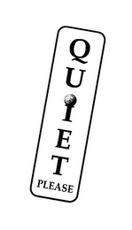 QUIET PLEASE logo