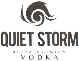 QUIET STORM ULTRA PREMIUM VODKA logo