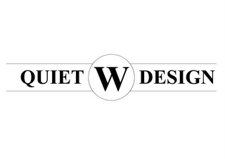 QUIET W DESIGN logo