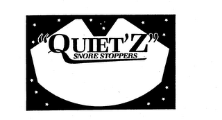 "QUIET'Z" SNORE STOPPERS logo