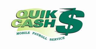 QUIK CASH MOBILE PAYROLL SERVICE logo