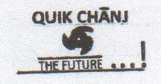 QUIK CHANJ THE FUTURE ...! logo