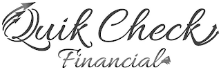 QUIK CHECK FINANCIAL logo