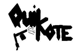 QUIK KOTE logo