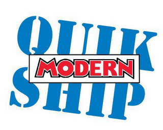 QUIK MODERN SHIP logo