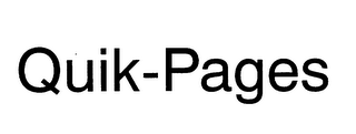 QUIK-PAGES logo