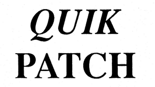 QUIK PATCH logo