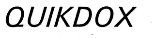QUIKDOX logo