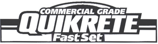 QUIKRETE COMMERCIAL GRADE FASTSET logo