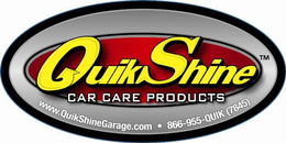 QUIKSHINE CAR CARE PRODUCTS WWW.QUIKSHINEGARAGE.COM · 866-955-QUIK (7845) logo