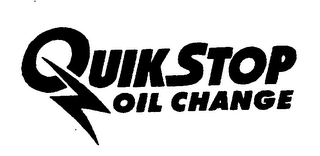 QUIKSTOP OIL CHANGE logo