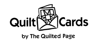 QUILT CARDS BY THE QUILTED PAGE logo