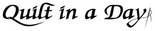 QUILT IN A DAY logo