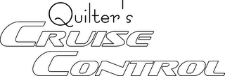 QUILTER'S CRUISE CONTROL logo