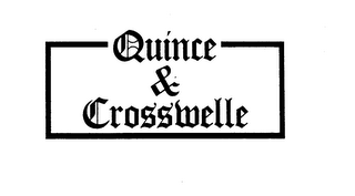 QUINCE & CROSSWELLE logo