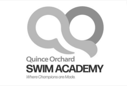 QUINCE ORCHARD SWIM ACADEMY,  WHERE CHAMPIONS ARE MADE. logo
