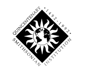 QUINCENTENARY SMITHSONIAN INSTITUTION 1492-1992