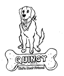 QUINCY KID'S BEST FRIEND logo