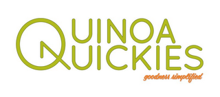 QUINOA QUICKIES GOODNESS SIMPLIFIED logo