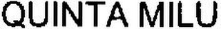 QUINTA MILU logo