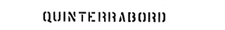 QUINTERRABORD logo