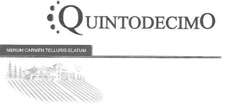 QUINTODECIMO MERUM CARMEN TELLURIS ELATUM logo