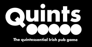 QUINTS THE QUINTESSENTIAL IRISH PUB GAME logo