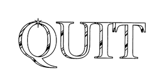 QUIT logo