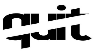 QUIT logo