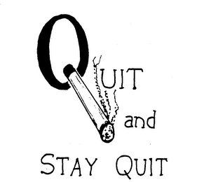 QUIT AND STAY QUIT logo