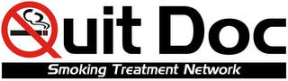 QUIT DOC SMOKING TREATMENT NETWORK logo