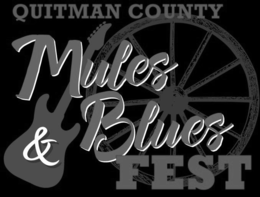 QUITMAN COUNTY MULES & BLUES FEST logo