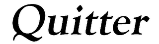 QUITTER logo