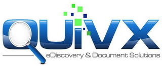 QUIVX EDISCOVERY & DOCUMENT SOLUTIONS logo
