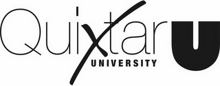 QUIXTAR UNIVERSITY U logo