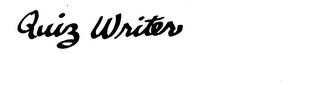 QUIZ WRITER logo