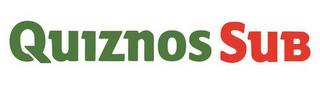 QUIZNOS SUB logo