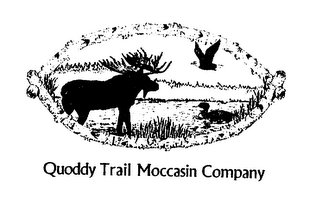 QUODDY TRAIL MOCCASIN COMPANY logo