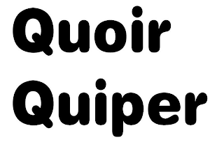 QUOIR QUIPER logo