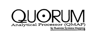 QUORUM ANALYTICAL PROCESSOR (QMAP) BY BUSINESS SYSTEMS MAPPING logo