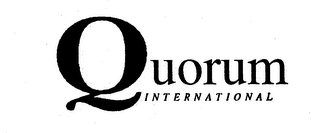 QUORUM INTERNATIONAL logo