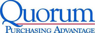 QUORUM PURCHASING ADVANTAGE logo