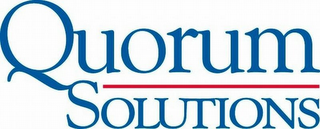 QUORUM SOLUTIONS logo