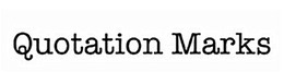 QUOTATION MARKS logo