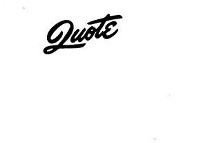 QUOTE logo