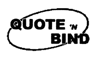 QUOTE 'N BIND logo