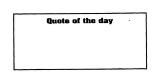 QUOTE OF THE DAY logo