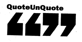 QUOTEUNQUOTE "" logo